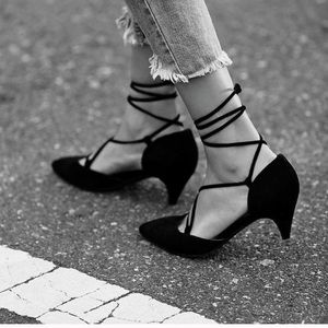 Free People + Jeffrey Campbell Andra Kitten Heel